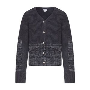 Bottega Veneta Women Knit Cardigan With Jewel Buttons
